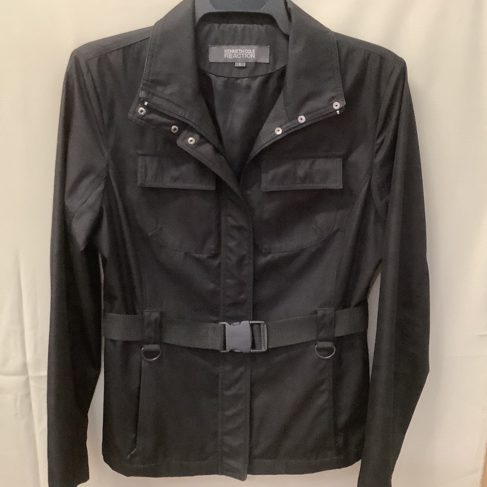 Kenneth Cole Reaction Belted Jacket